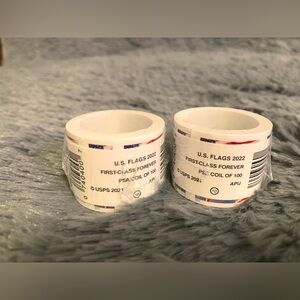 New 2 Rolls 2022 Forever Stamps